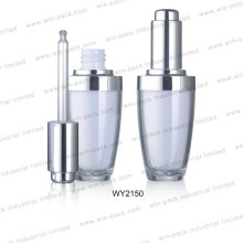 15ml 30ml Best Selling Empty Acrylic Lotion Pump Clear Bottle Bulk with Inner PP Bottle for Free Sample